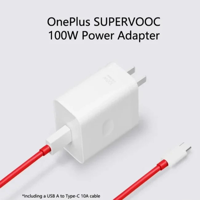 100W Super Fast Charger with USB to Type-C Cable